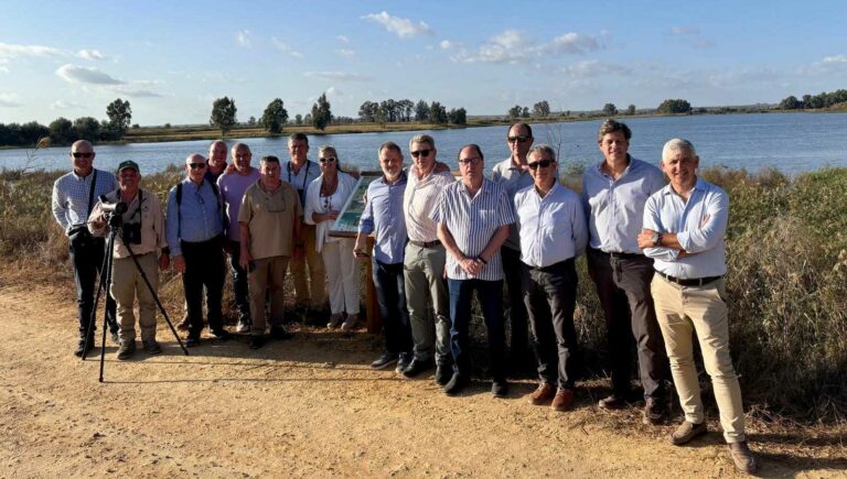 Visita de los arroceros a los Olivillos